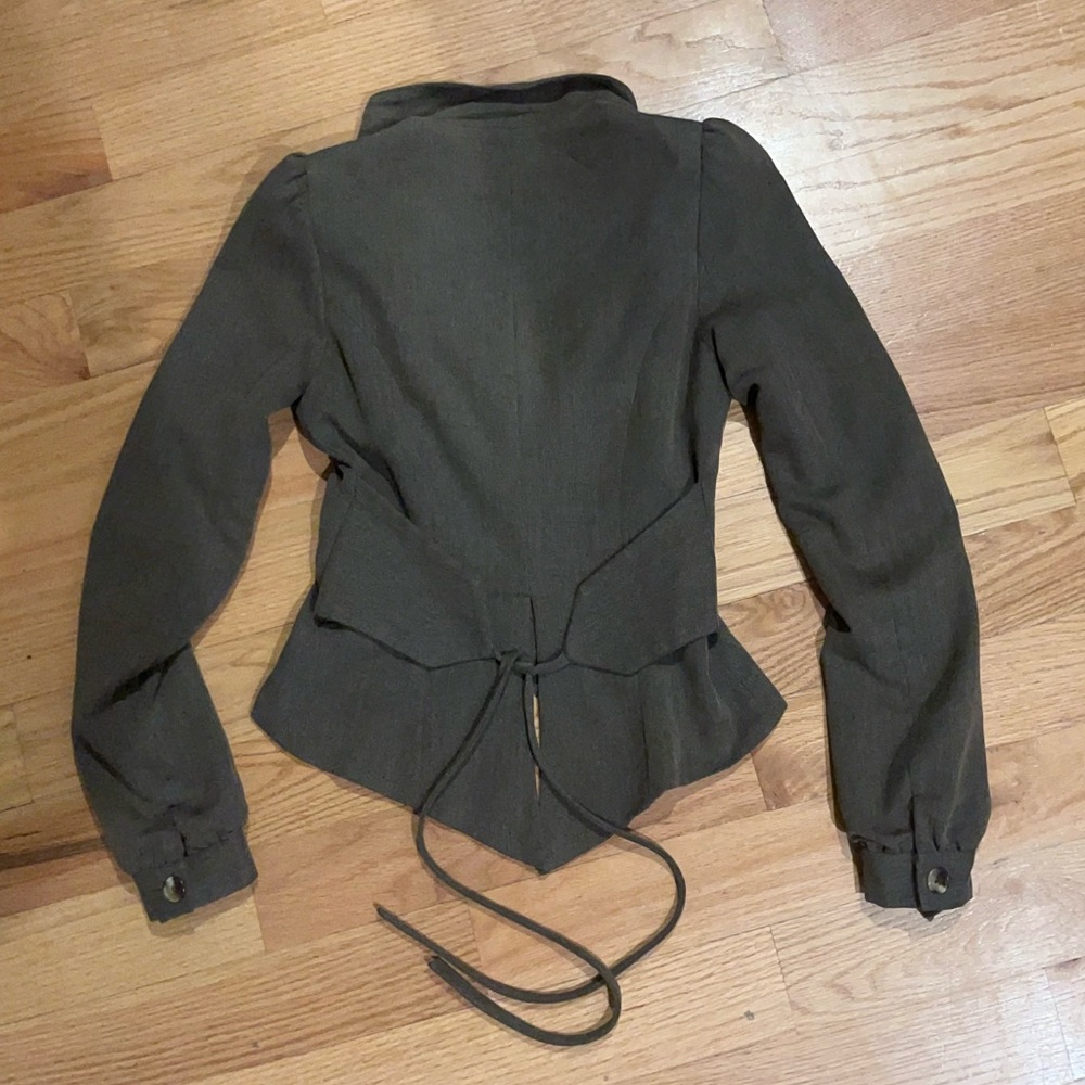 Vintage Michele Mason Corset Ruched jacket - Picture 6 of 13